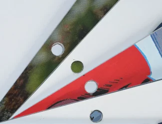 Découpe trou classeur